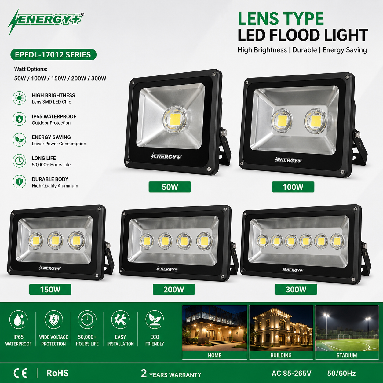 Solar Type-Flood Light